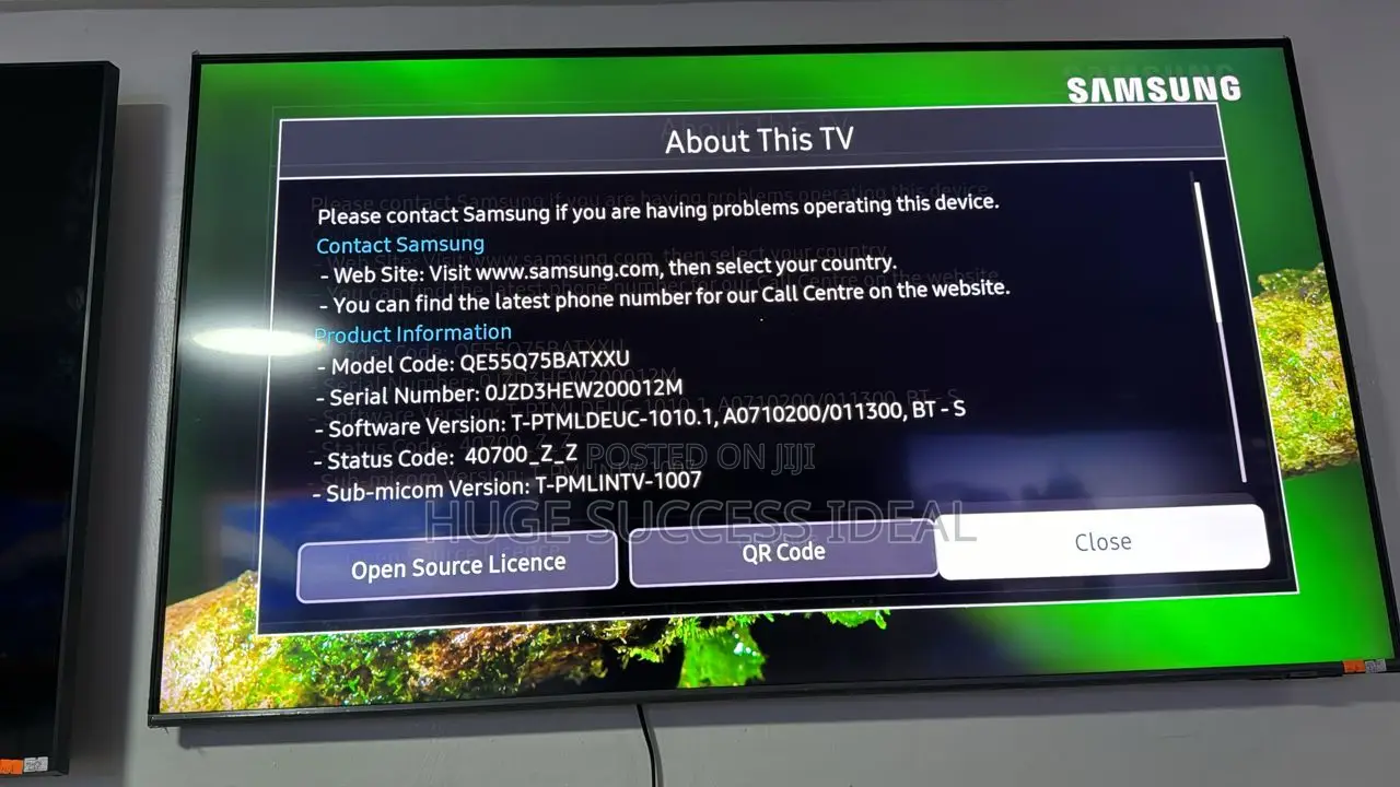 Samsung 55 Inch Q75B Qled Smart TV Quantum Processor