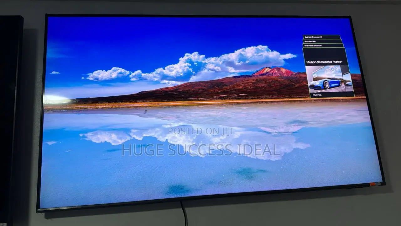 Samsung 55 Inch Q75B Qled Smart TV Quantum Processor
