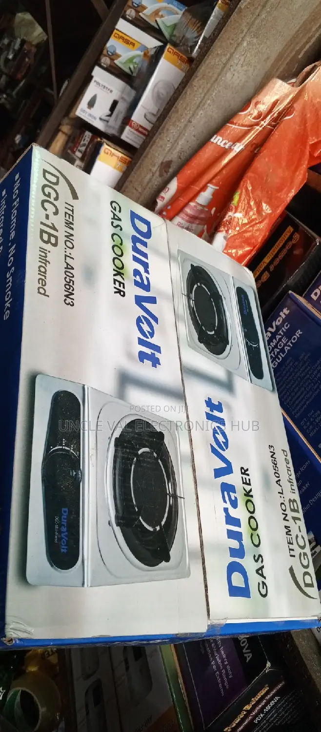 Duravolt Single Table Gas Cooker