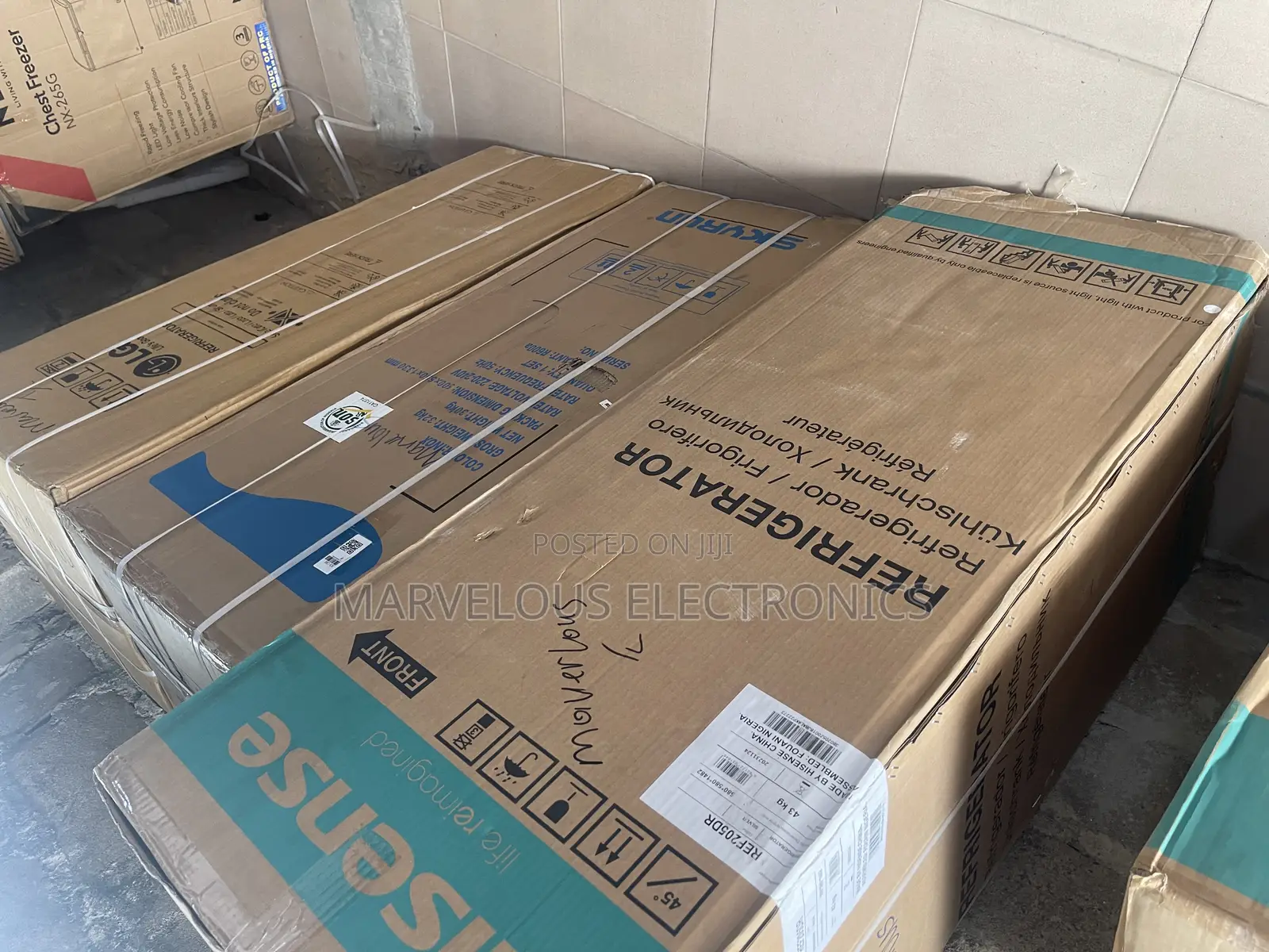 Brand Néw Hisense Skyrun LG Refrigerator Available