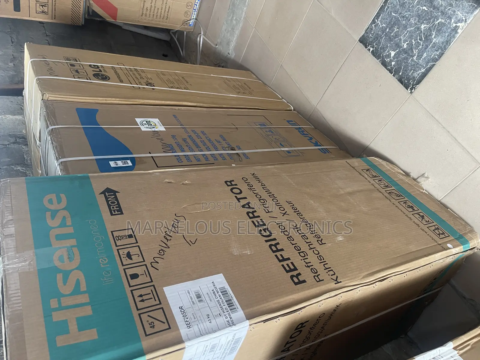 Brand Néw Hisense Skyrun LG Refrigerator Available