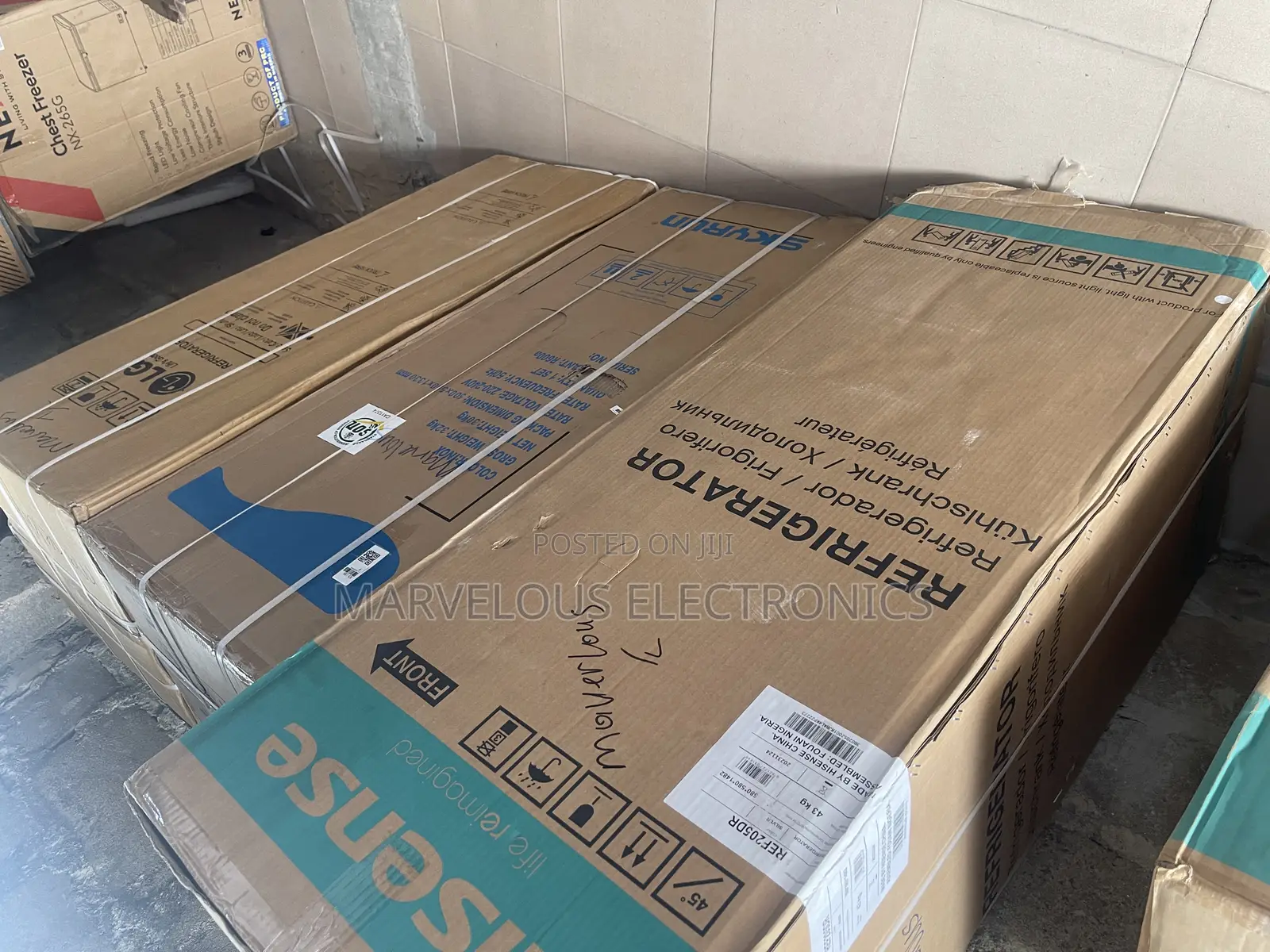 Brand Néw Hisense Skyrun LG Refrigerator Available