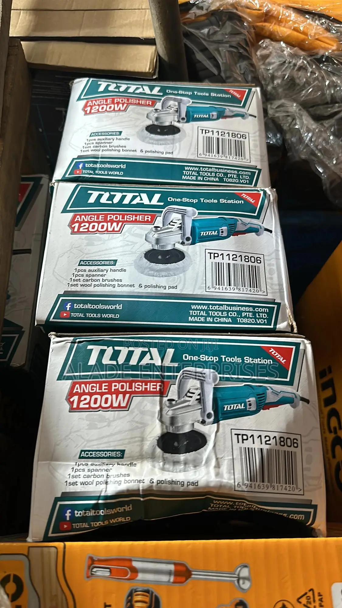 Total Angle Polisher 1200W 7 Inches
