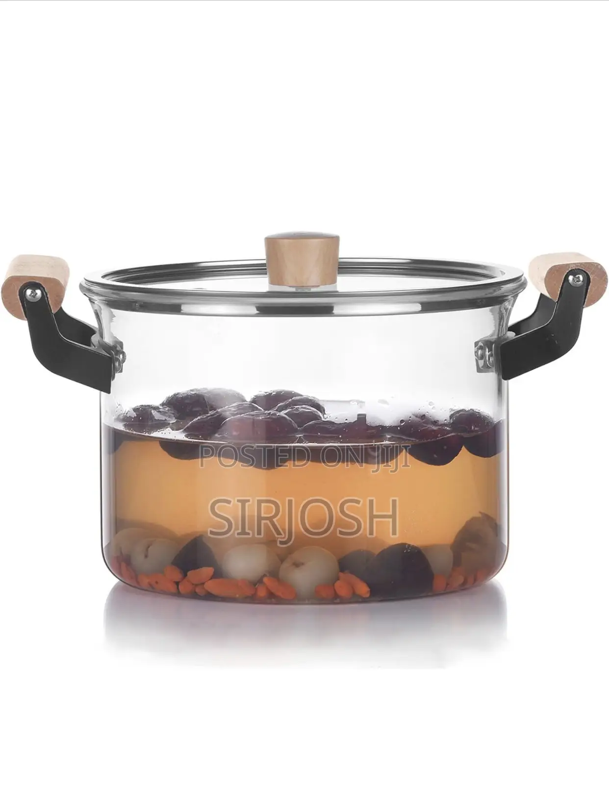 Glass Cooking Pot