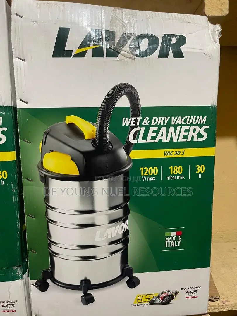 Italian Technology Wet and Dry Vacuum With Blower 30l