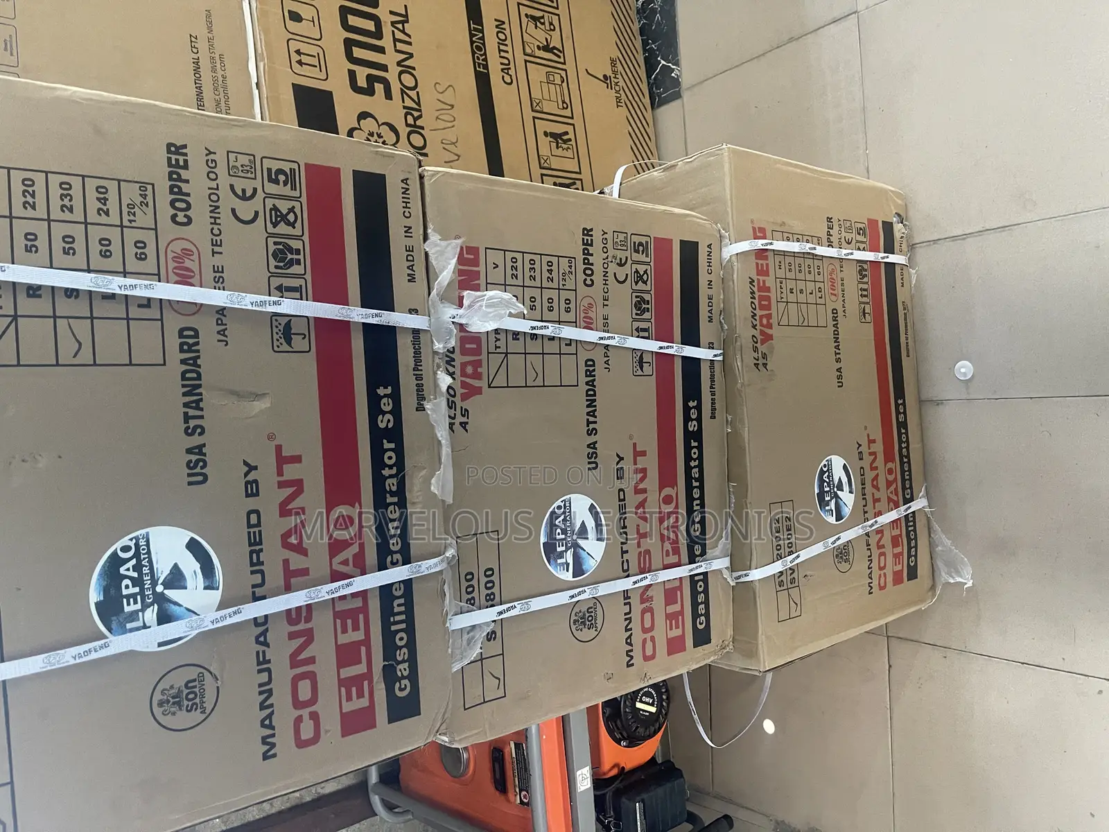 Brand New Original Elepaq Full Copper Coil Generator
