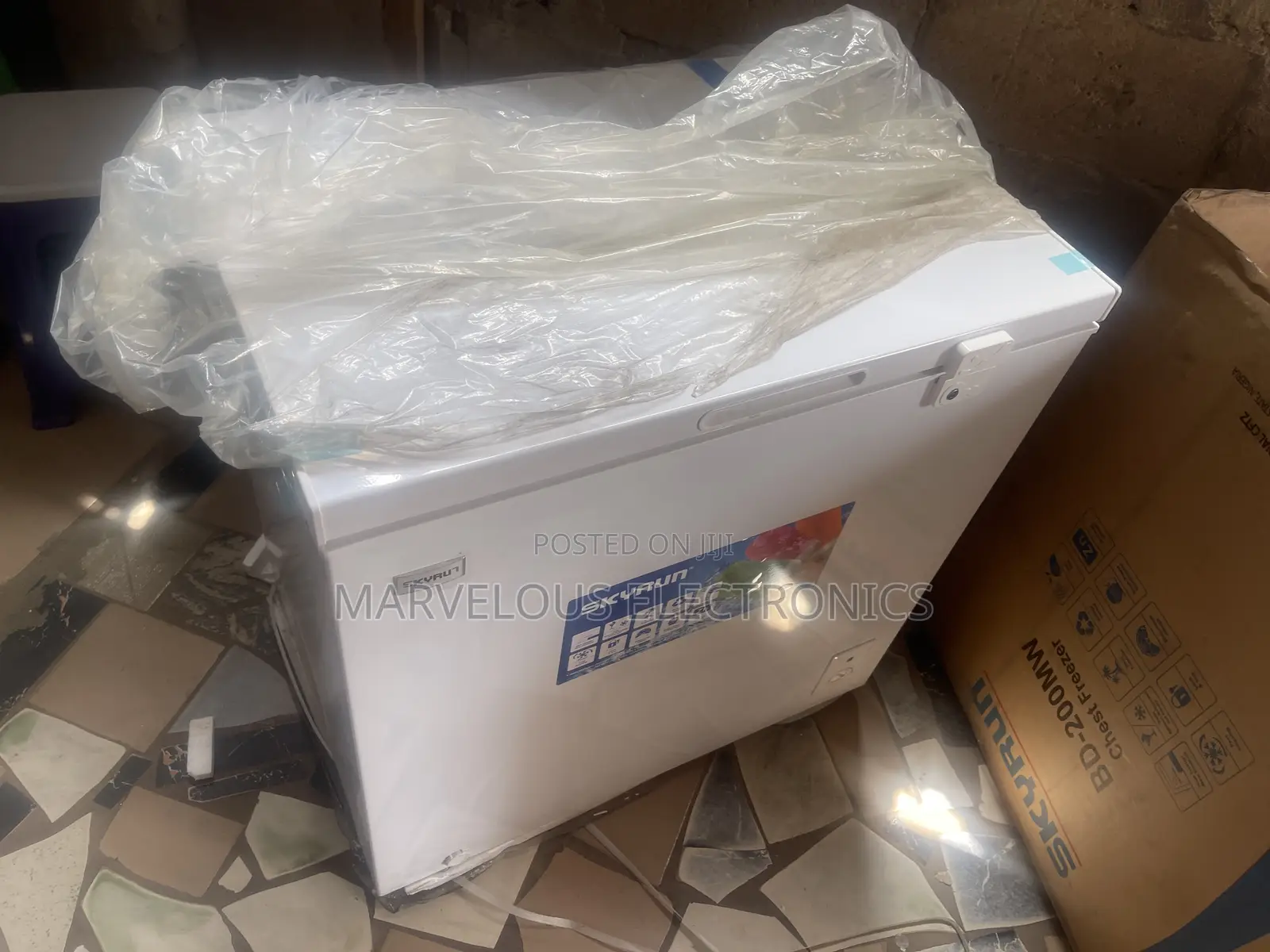 Brand New Skyrun 200liter Chest Freezer Full Copper Engine