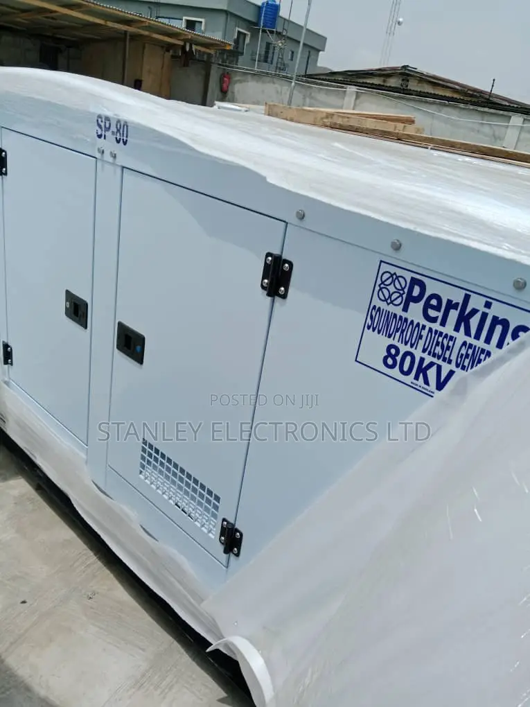80kva New Arrival Soundproof Generator Diesel 100% Copper