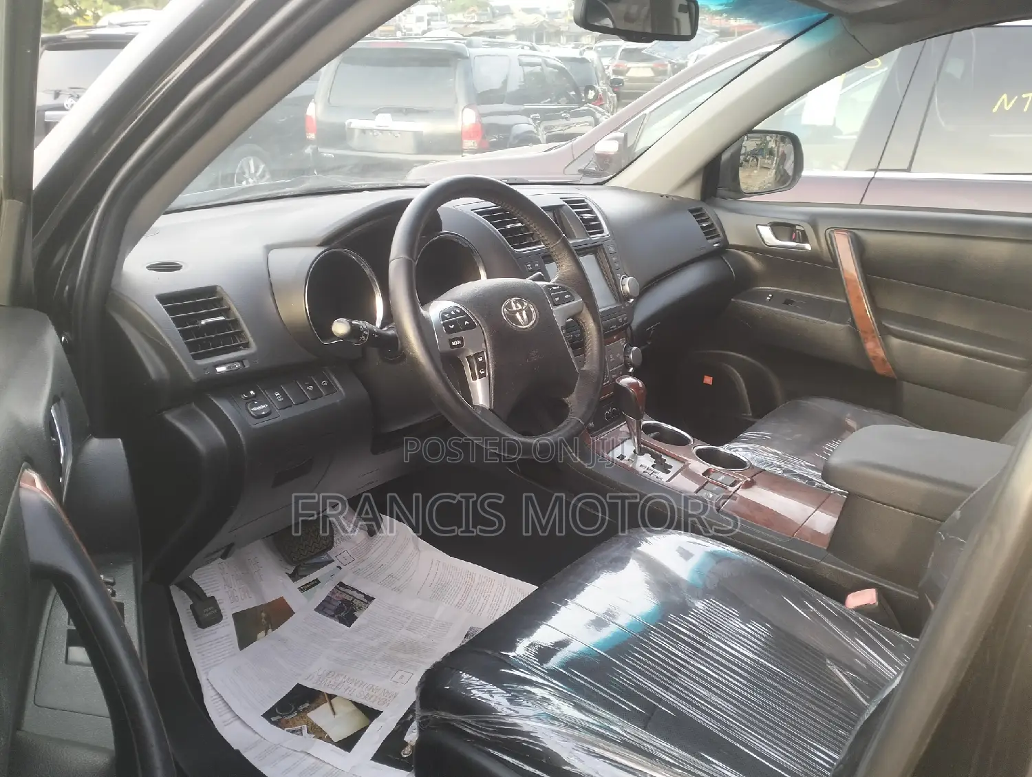 Toyota Highlander Limited 3.5l 4WD 2013 Black