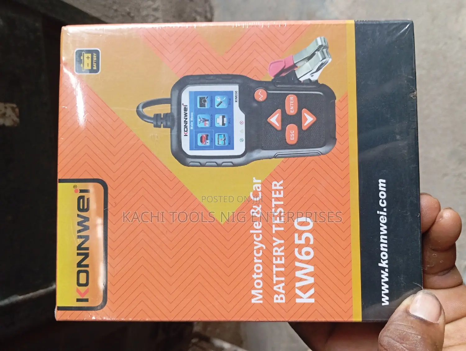 Solar, Car, Digital Battery Tester