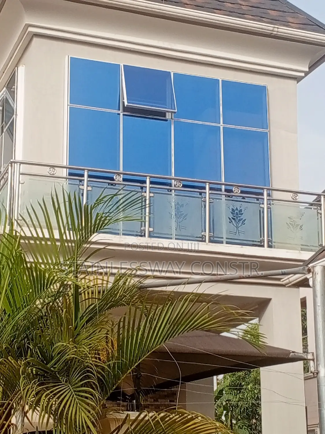 Cutting Wall Balcony Tinting Glass