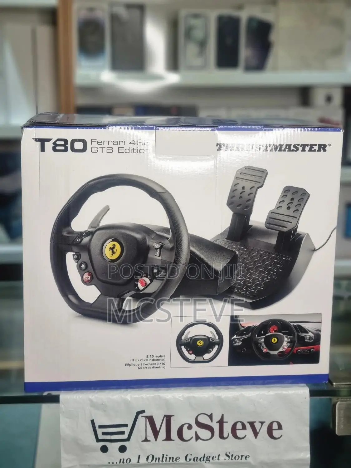 Thrustmaster T80 Ferrari 488 GTB Edition for PS4/PS5