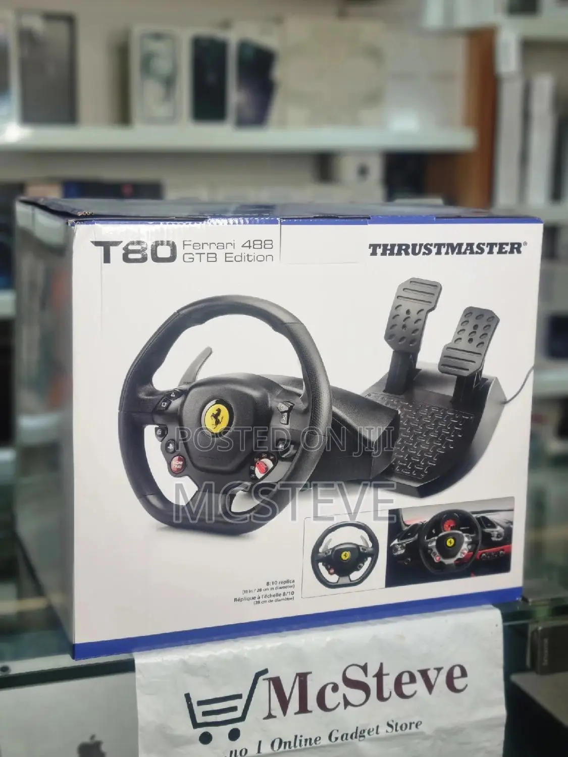 Thrustmaster T80 Ferrari 488 GTB Edition for PS4/PS5