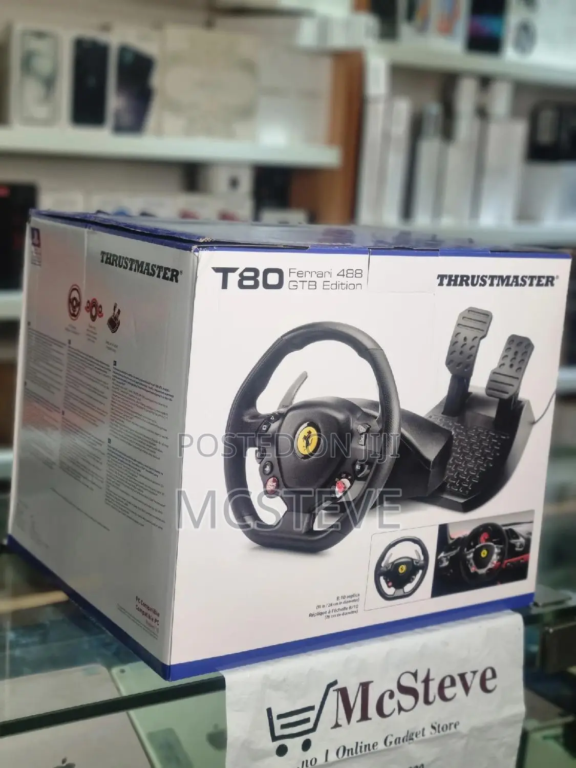 Thrustmaster T80 Ferrari 488 GTB Edition for PS4/PS5