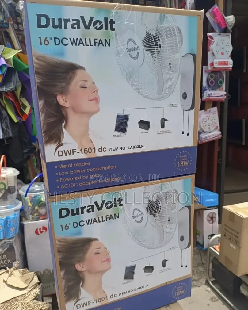 Ac/Dc Duravolt Non Rechargeable 16 Inches Wall Fan