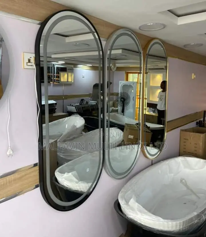 Barber Shop Salon Mirrors With Led Lights