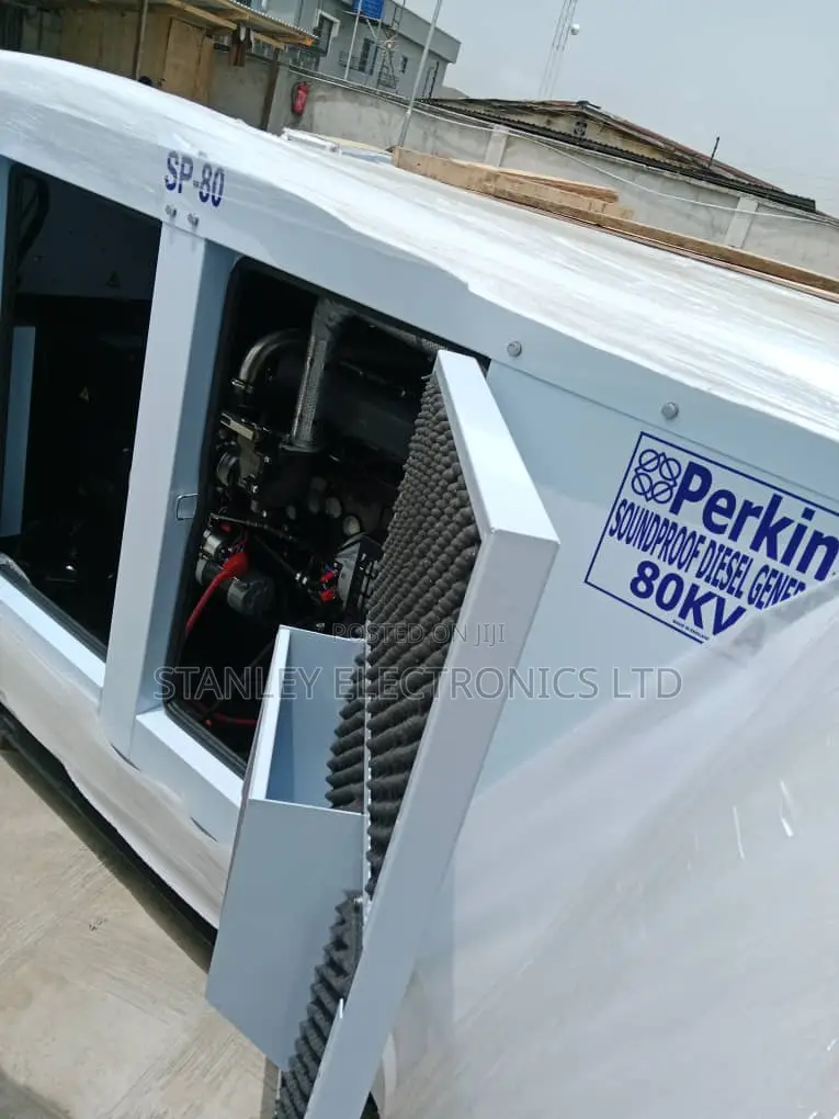 New Arrival 80kva Soundproof Generator Diesel 100% Copper