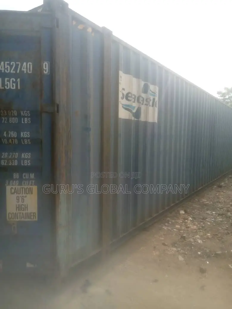 High Cube 40ft Container Thick Foreign Berger