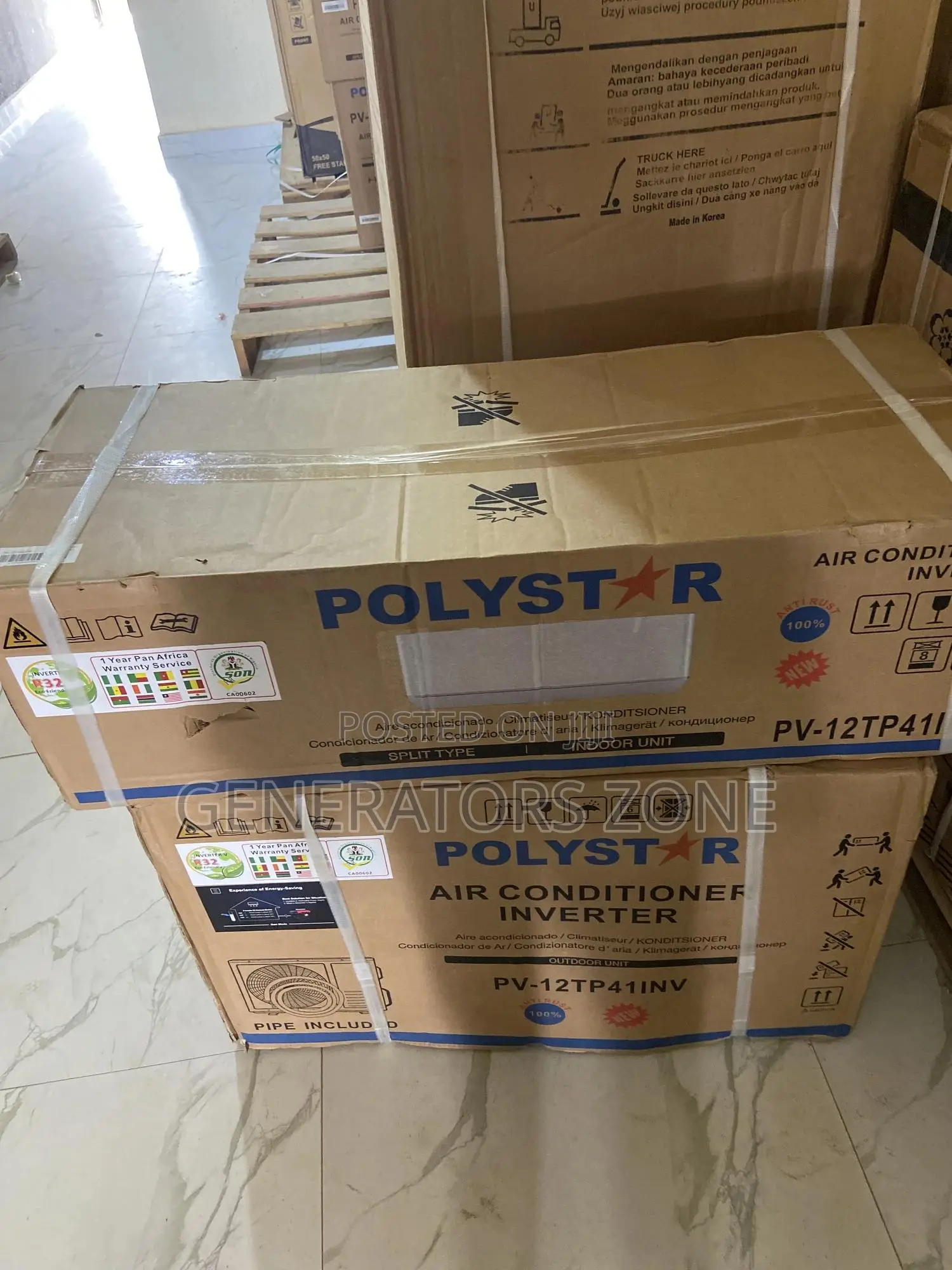 Brand New 1.5hp Polystar Inverter Ac[Pv-12tp41]