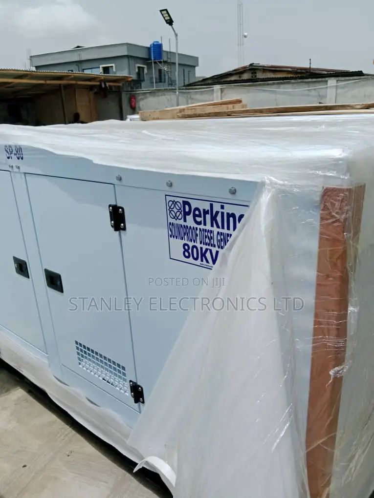 New Arrival of 80kva Soundproof Generator Diesel 100% Copper