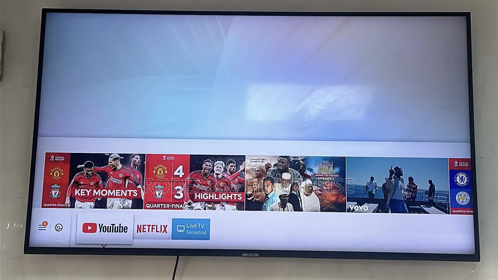 55-Inch UK Used Samsung QLED Tv Available