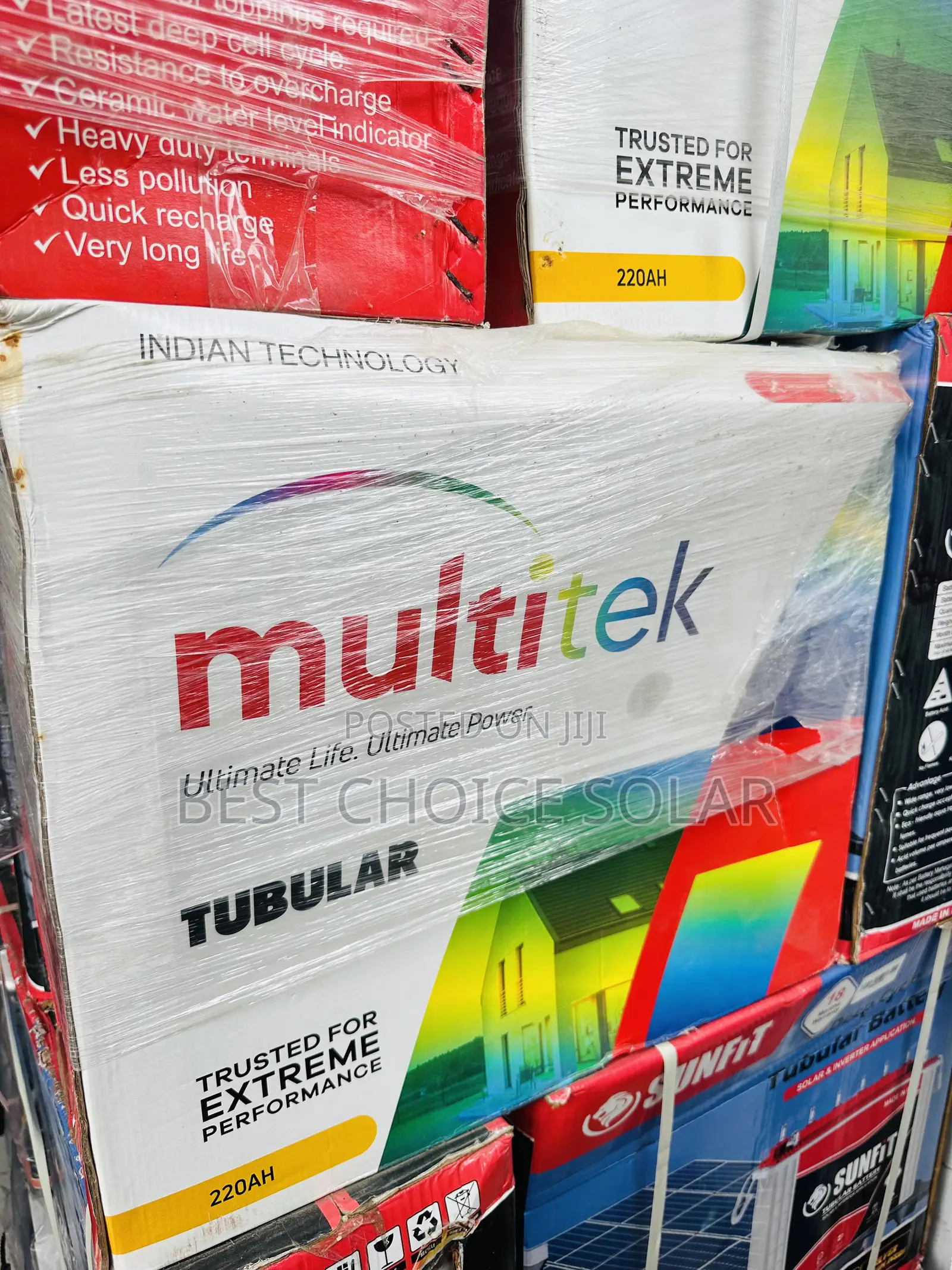 220ah 12v Multitek Tubular Battery