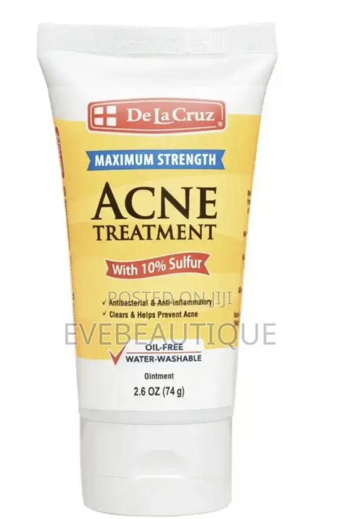 De La Cruz Sulfur Ointment 10% Acne Treatment