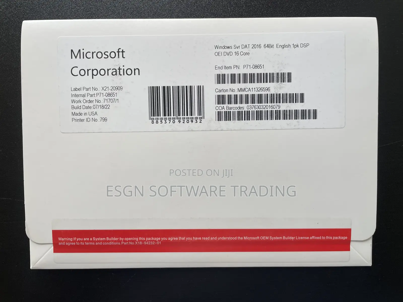 Windows Server 2016 Datacenter
