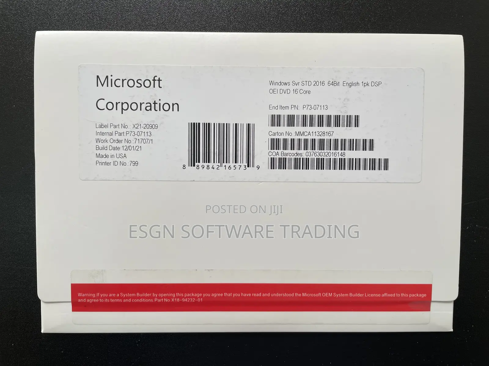 Windows Server 2016 Standard