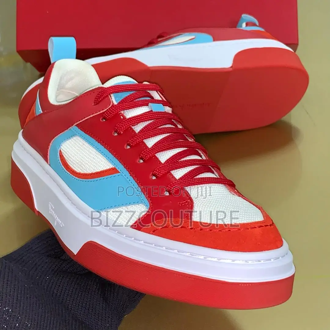 Original SALVATORE FERRAGAMO Sneakers Available in Store