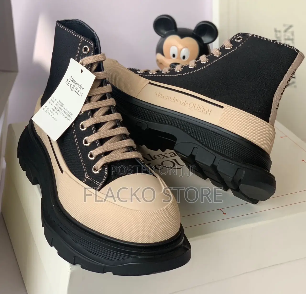 Original Alexander McQueen Hightop Luxury Sneakers