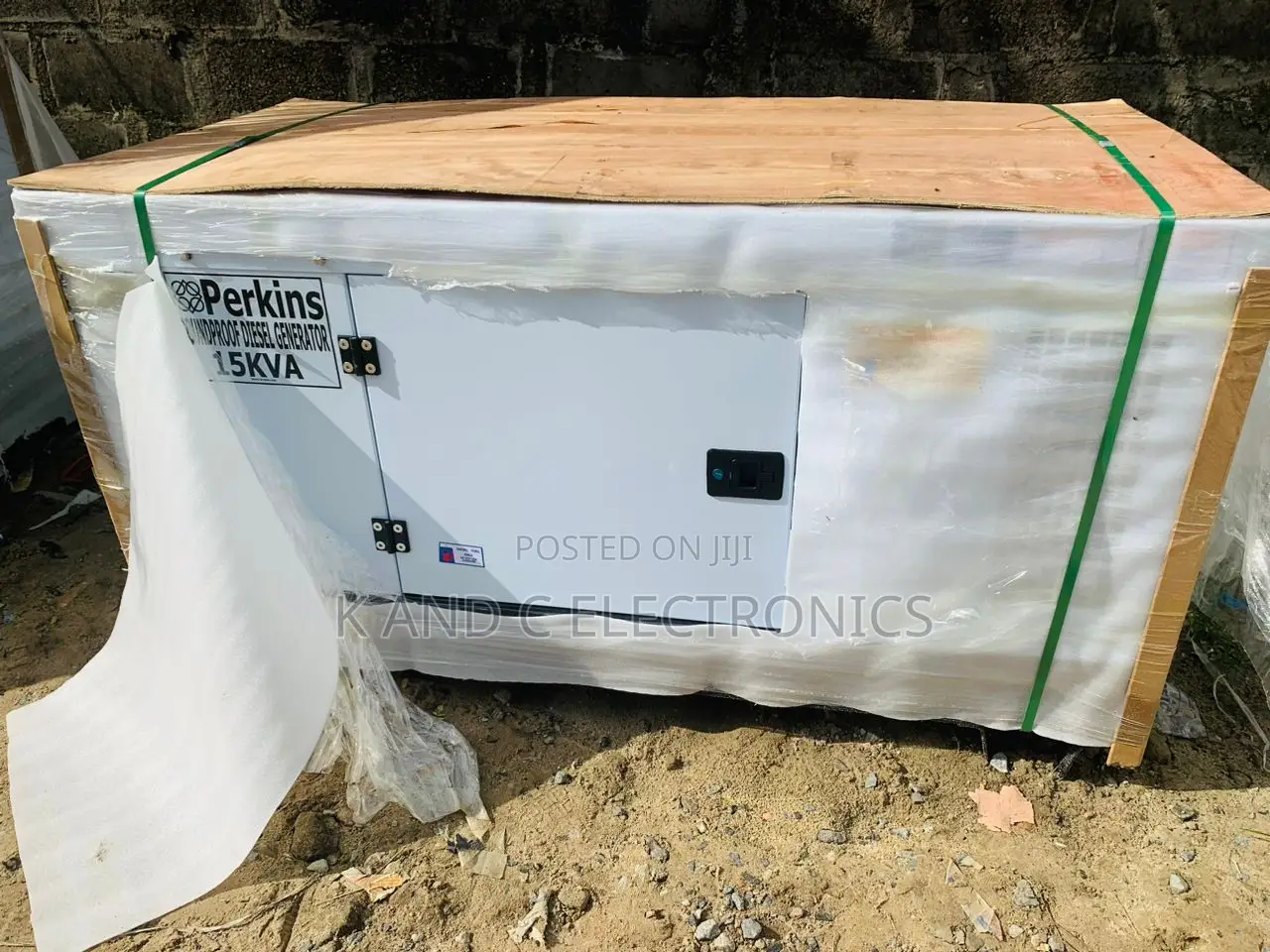 Brand New Perkins 15kva Soundproof GENERATOR