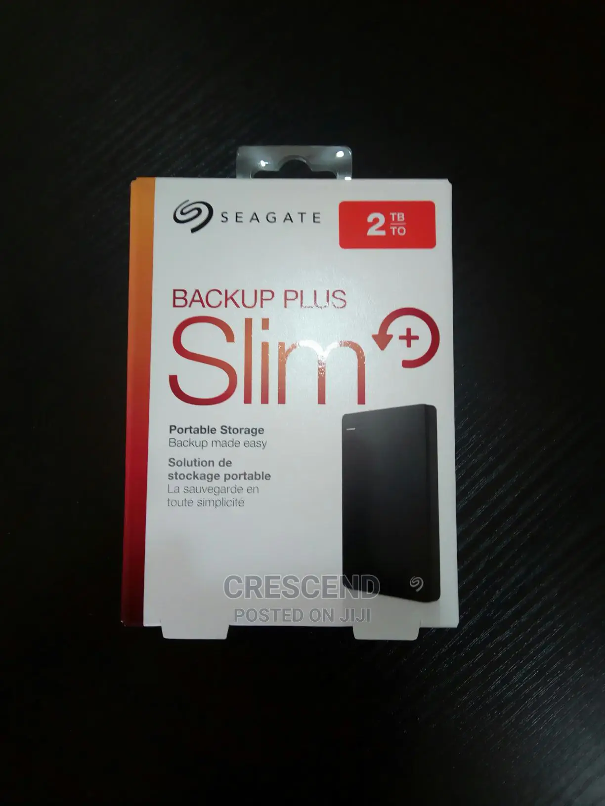 2terabyte USB External Hard Drive (Seagate Backup Plus)