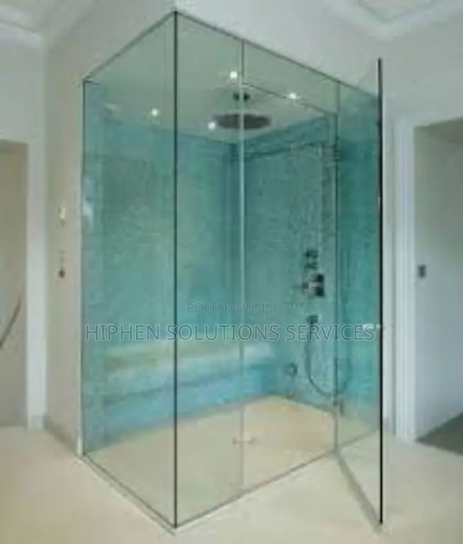 Toughened Glass Door for Bathroom for Home'