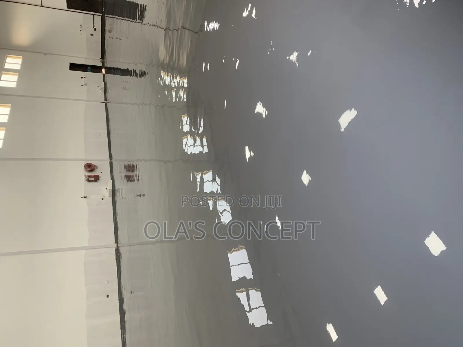 Main Epoxy Floor in Warehouse