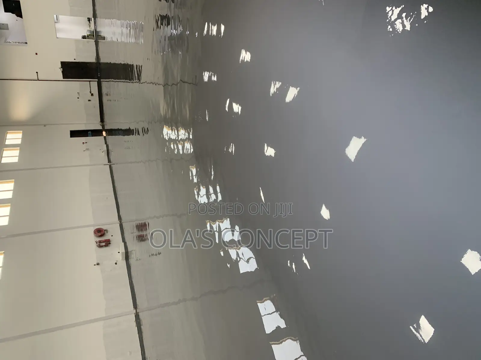 Main Epoxy Floor in Warehouse