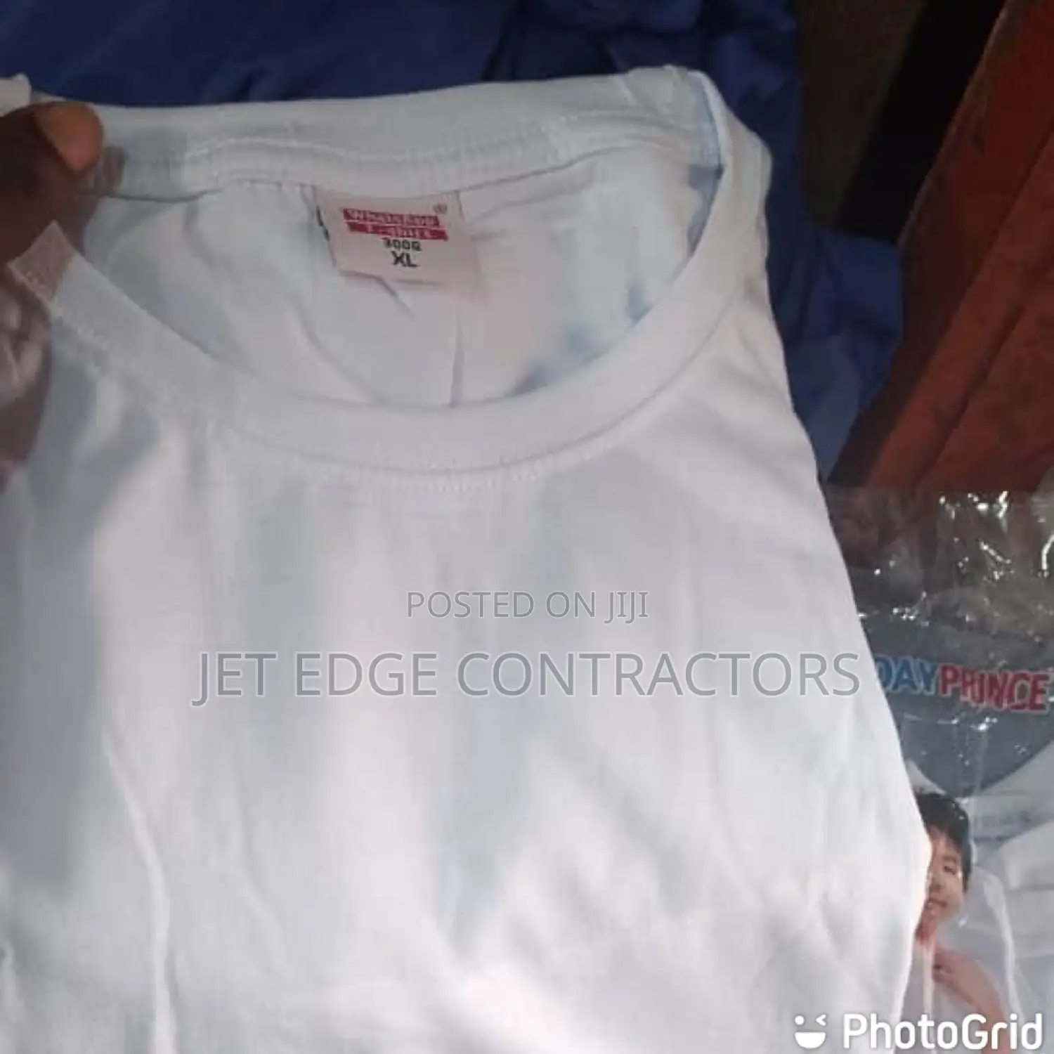 White Round Neck
