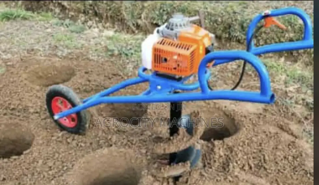 Wheel Earth Auger