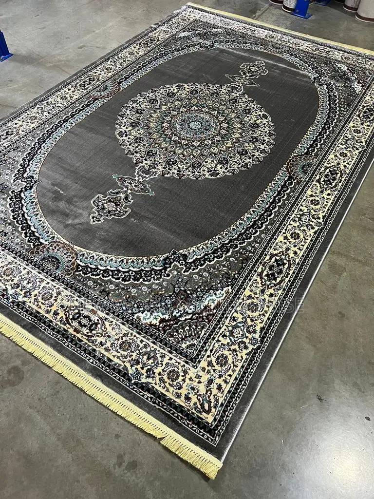 Modern Turkish Royal Silk Persian Centre Rug