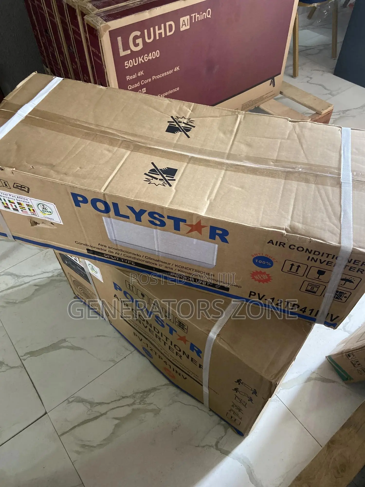 New in [Pv-12tp41] 1.5hp Inverter AC Polystar