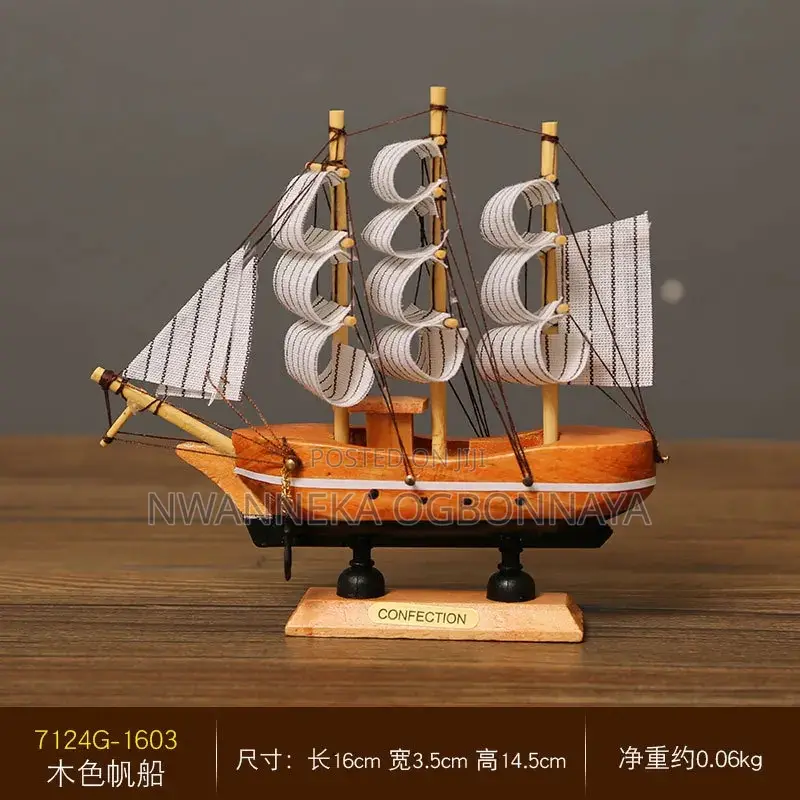 Model Wooden Small Wooden Boat