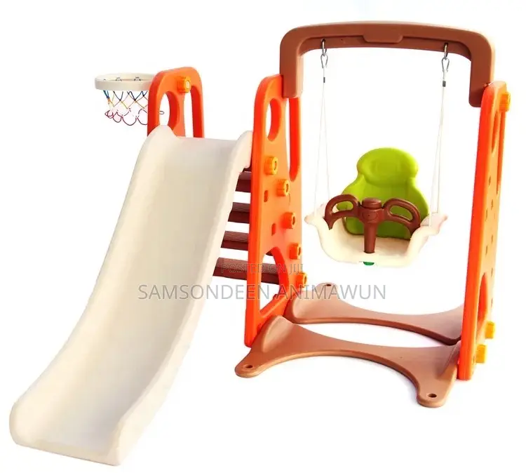 Durable Swing Slide and Basketball