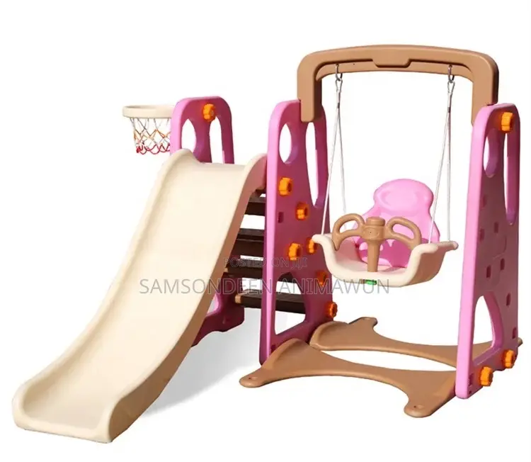 Durable Swing Slide and Basketball