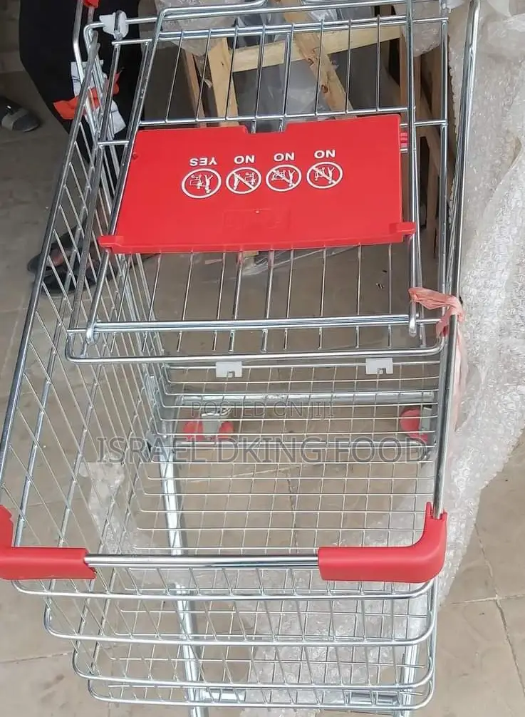 Size 80 Stainless Supermarket Trolley
