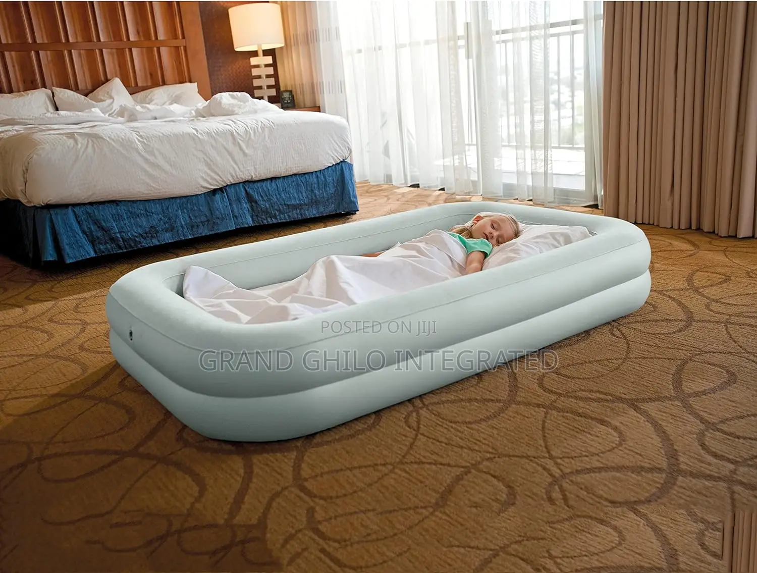 Intex Kids Travel Bed With Hand Pump