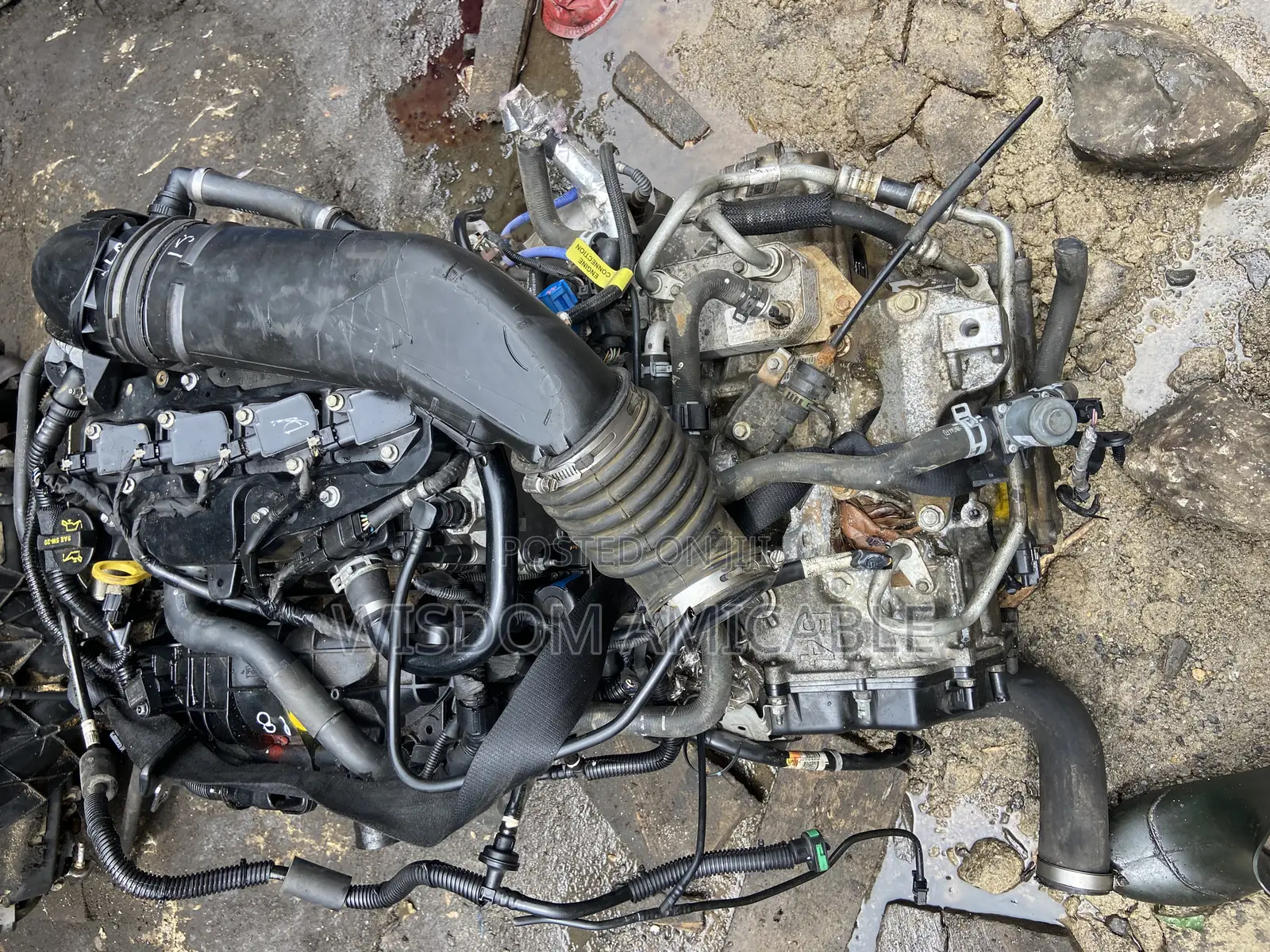 Complete Engine Ford Fusion 2013 Model Sold With Warranty