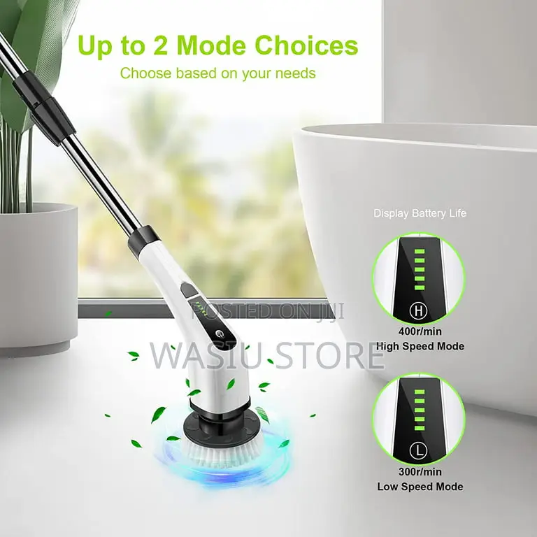 7 in 1 Electric Cleaning Brush Turbo Scrubber