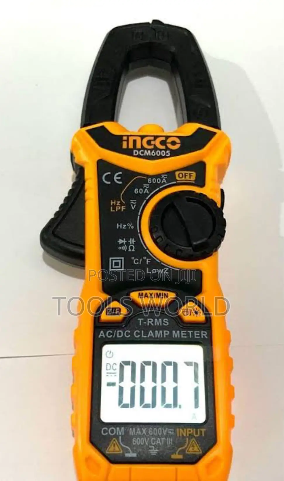 Ingco Dc/Ac Clamp Meter 600a