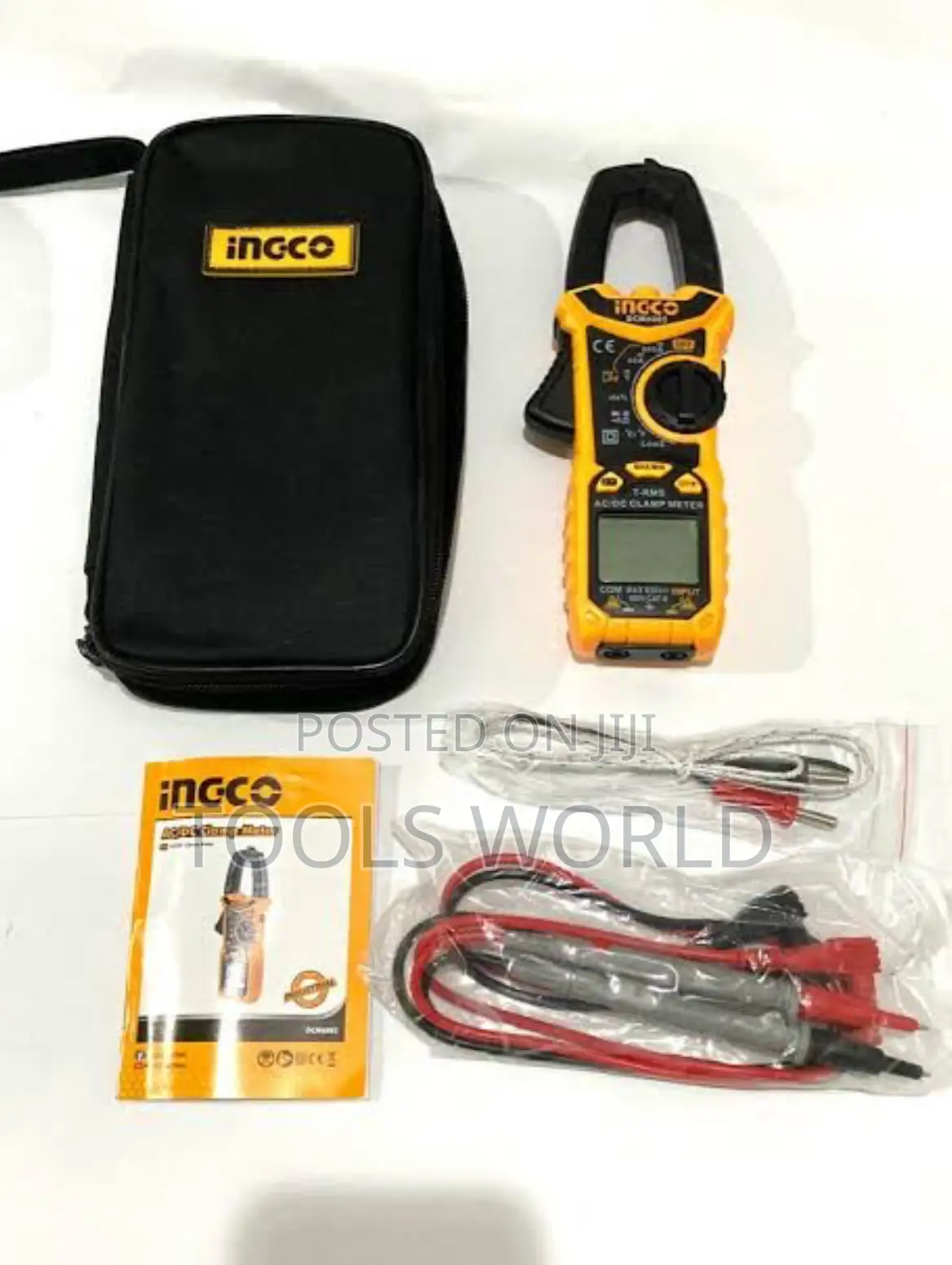 Ingco Dc/Ac Clamp Meter 600a
