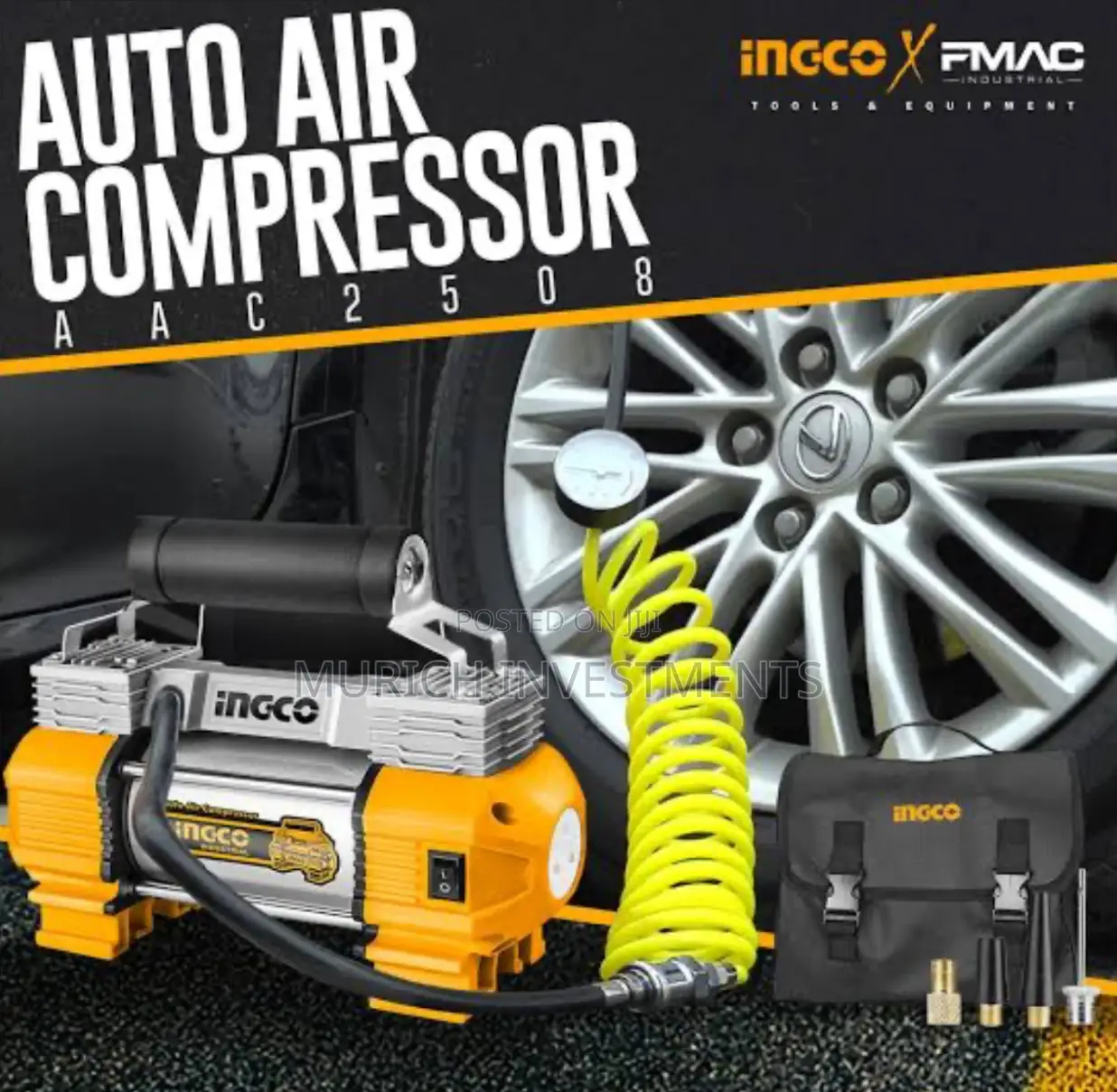 Total 12V Mini Air Compressor